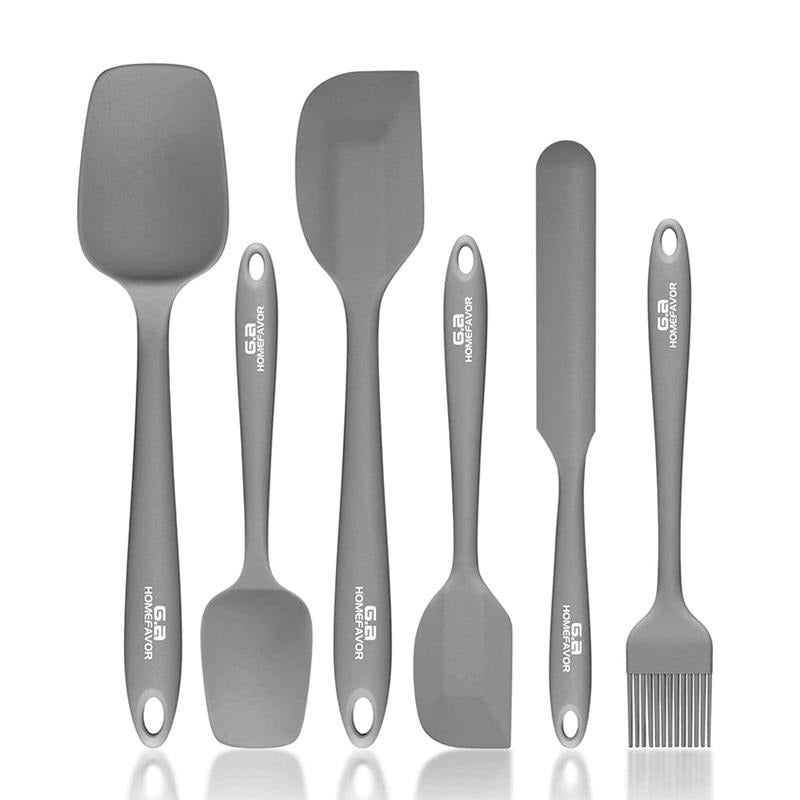 6 Pcs Kitchen Utensils Set Kitchenware Spatula Spoon Tools
